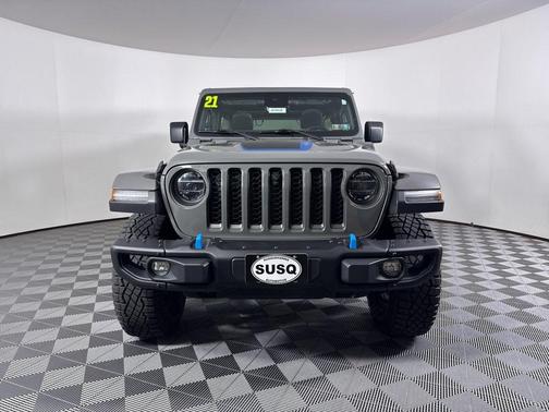 Gray 2021 Jeep Wrangler Unlimited 4xe Rubicon