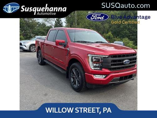 Red 2023 Ford F-150 Lariat