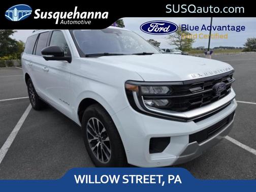 White 2025 Ford Expedition Platinum