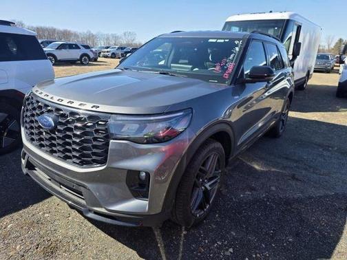 Gray 2025 Ford Explorer ST-Line
