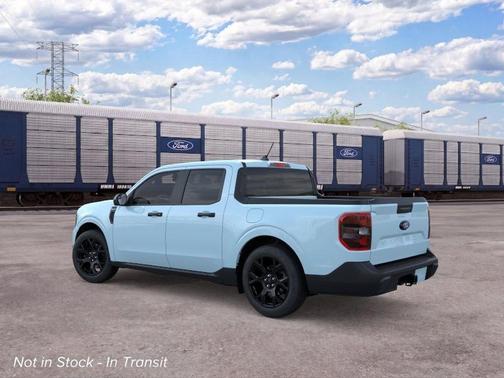 Blue 2026 Ford Maverick XLT