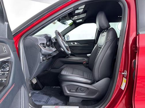 Red 2025 Ford Explorer ST-Line