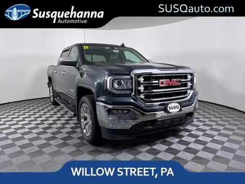 Gray 2018 GMC Sierra 1500 SLT