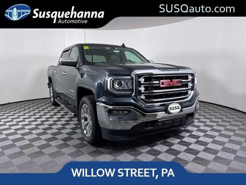 Gray 2018 GMC Sierra 1500 SLT