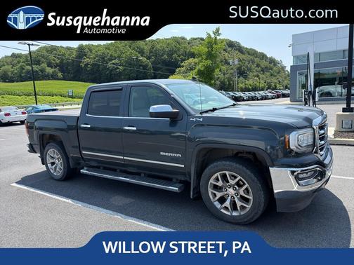 Gray 2018 GMC Sierra 1500 SLT