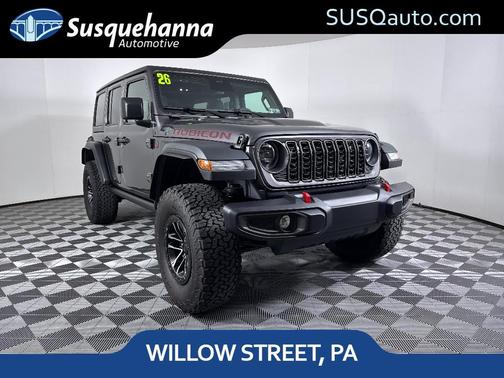 Gray 2026 Jeep Wrangler Rubicon