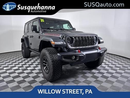 Gray 2026 Jeep Wrangler Rubicon