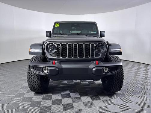 Gray 2026 Jeep Wrangler Rubicon