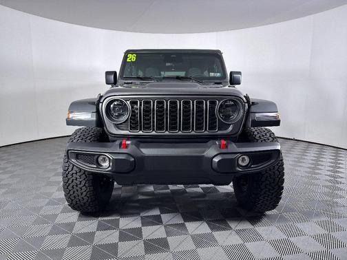 Gray 2026 Jeep Wrangler Rubicon