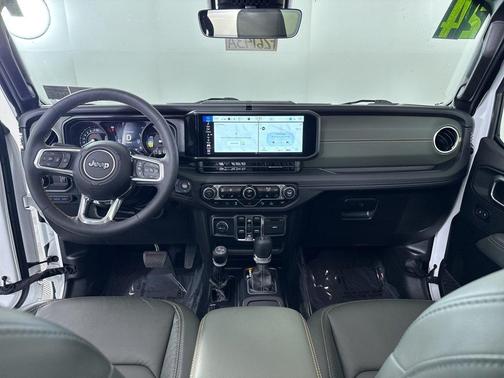 White 2024 Jeep Wrangler 4xe High Altitude