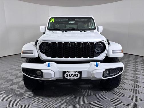 White 2024 Jeep Wrangler 4xe High Altitude