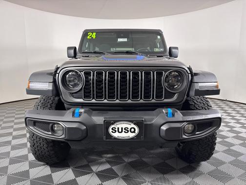 Gray 2024 Jeep Wrangler 4xe Rubicon