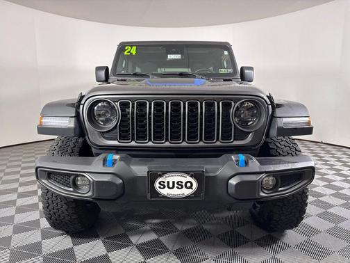 Gray 2024 Jeep Wrangler 4xe Rubicon