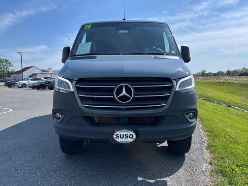 Blue 2024 Mercedes-Benz Sprinter 2500 ROOF 4-CYL DIESEL HO