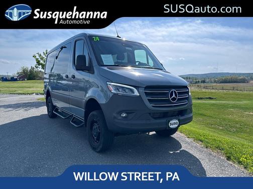 Blue 2024 Mercedes-Benz Sprinter 2500 ROOF 4-CYL DIESEL HO