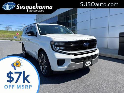 White 2026 Ford Expedition Platinum