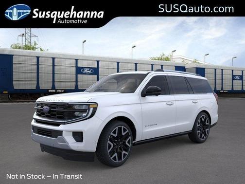 White 2026 Ford Expedition Platinum