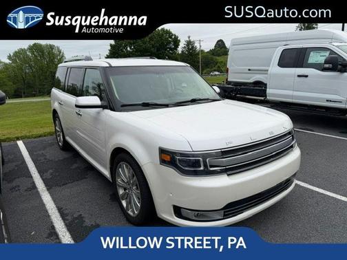 White 2013 Ford Flex Limited w/EcoBoost