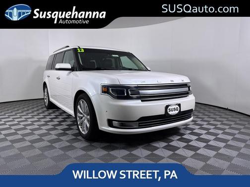 White 2013 Ford Flex Limited w/EcoBoost