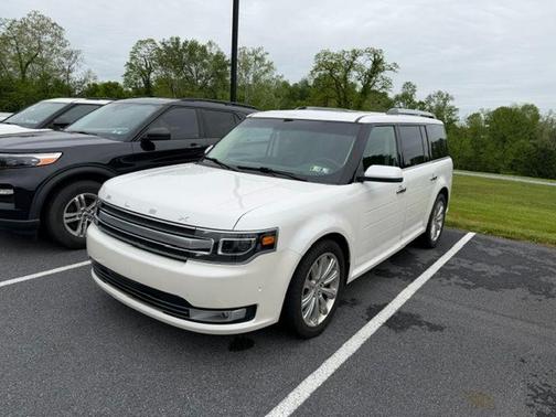 White 2013 Ford Flex Limited w/EcoBoost