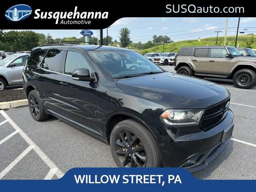 Black 2017 Dodge Durango GT