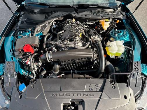 Blue 2026 Ford Mustang EcoBoost Premium