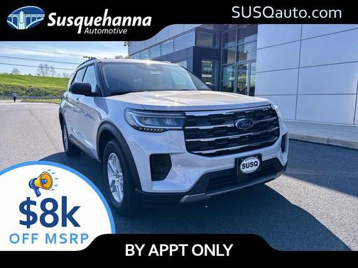 White 2026 Ford Explorer Active