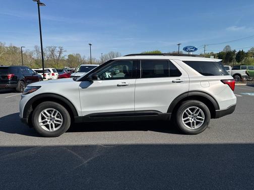 Silver 2026 Ford Explorer Active
