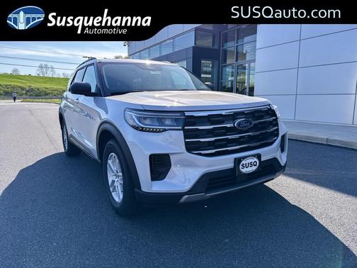 Silver 2026 Ford Explorer Active