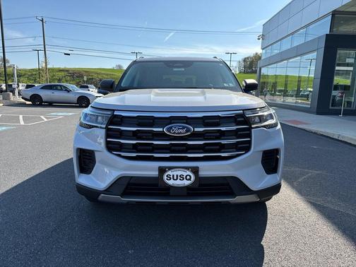 Silver 2026 Ford Explorer Active