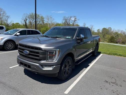 Gray 2022 Ford F-150 Lariat