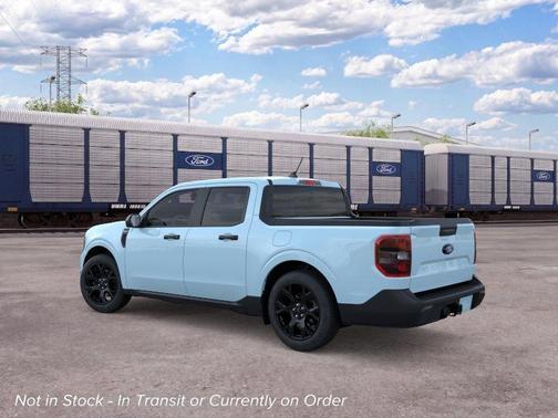 Blue 2026 Ford Maverick XLT