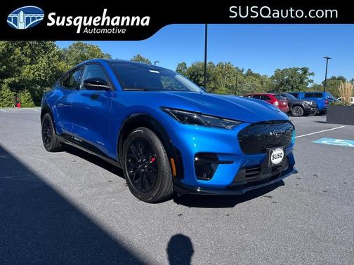 Blue 2025 Ford Mustang Mach-E Premium