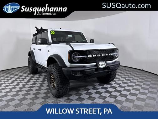 White 2022 Ford Bronco Wildtrak