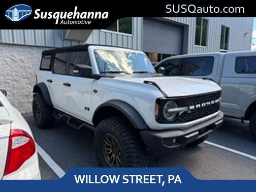 White 2022 Ford Bronco Wildtrak