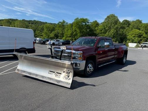 Red 2015 Chevrolet Silverado 3500 LTZ