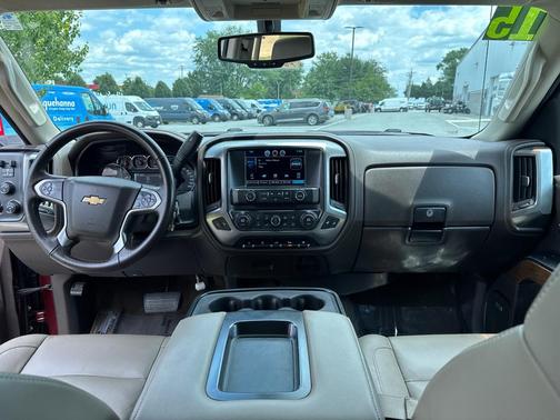 Red 2015 Chevrolet Silverado 3500 LTZ