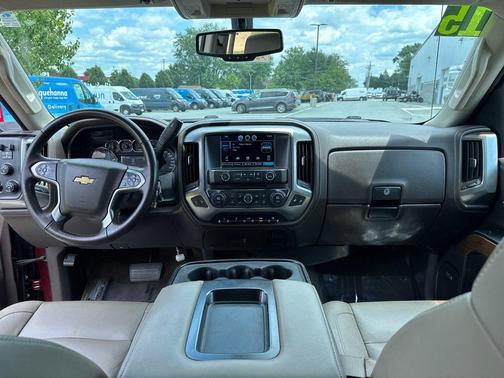 Red 2015 Chevrolet Silverado 3500 LTZ