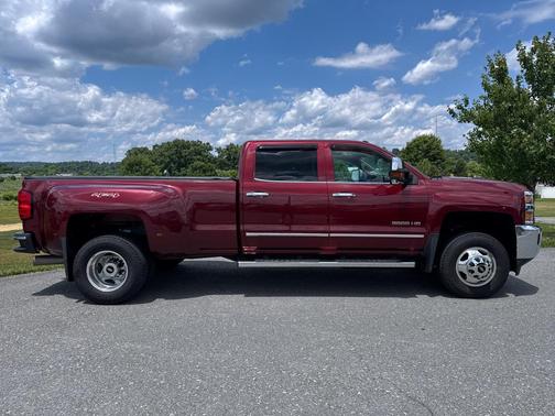 Red 2015 Chevrolet Silverado 3500 LTZ