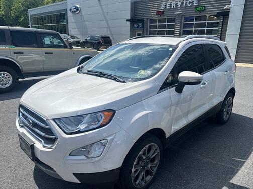 White 2018 Ford EcoSport Titanium