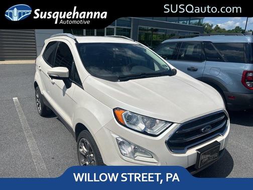 White 2018 Ford EcoSport Titanium
