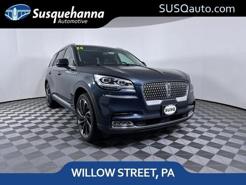 Black 2024 Lincoln Aviator Reserve AWD
