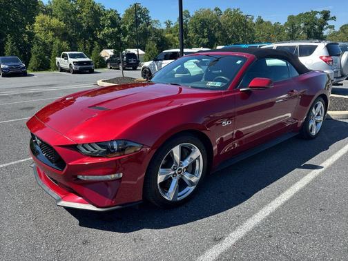 Red 2018 Ford Mustang GT Premium