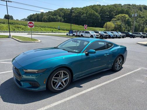 Blue 2026 Ford Mustang EcoBoost