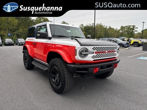 White 2025 Ford Bronco Stroppe Edition
