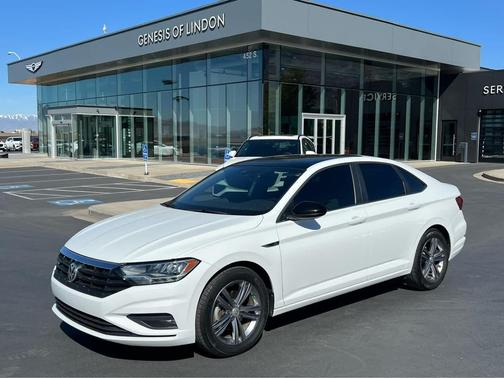 Pure White 2020 Volkswagen Jetta 1.4T R-Line