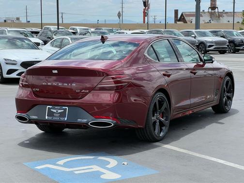 Cavendish Red 2026 Genesis G70 3.3T AWD Sport Prestige
