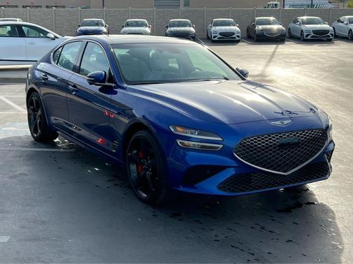Kawah Blue 2026 Genesis G70 3.3T AWD Sport Prestige