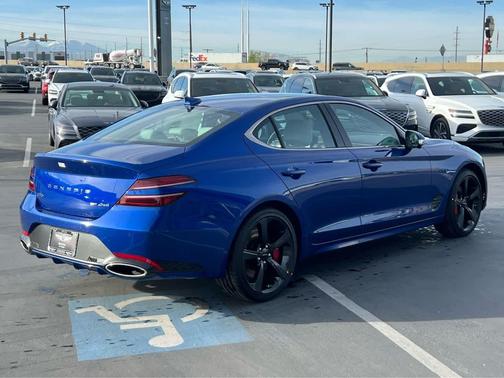 Kawah Blue 2026 Genesis G70 3.3T AWD Sport Prestige