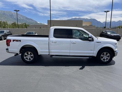 White Platinum Metallic Tri-Coat 2015 Ford F-150 XLT